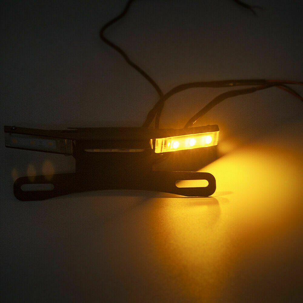 Tail TidyÂ License Plate Holder LED Signal Light For KAWASAKI Z 800 2013-2016