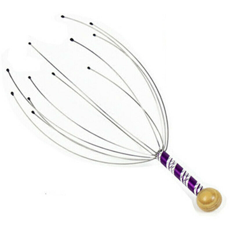 1x Head Scalp Neck Massager Massage Headache Stress Relief Tension RelaxatioFCA