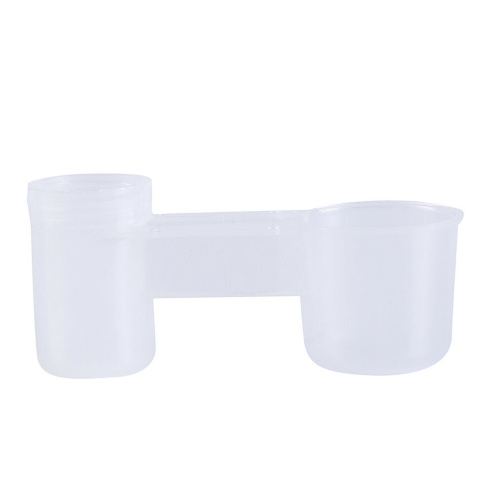 2x bird feeder drinker cup water bottle drinking bowl poultry dove pet pige C*DF