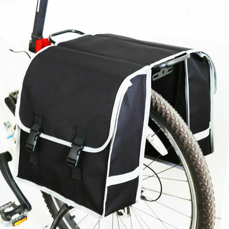 Bicycle Bike Rear Backpack Rack Seat Saddlebag Tail Storage Pouch Bag Outdoor