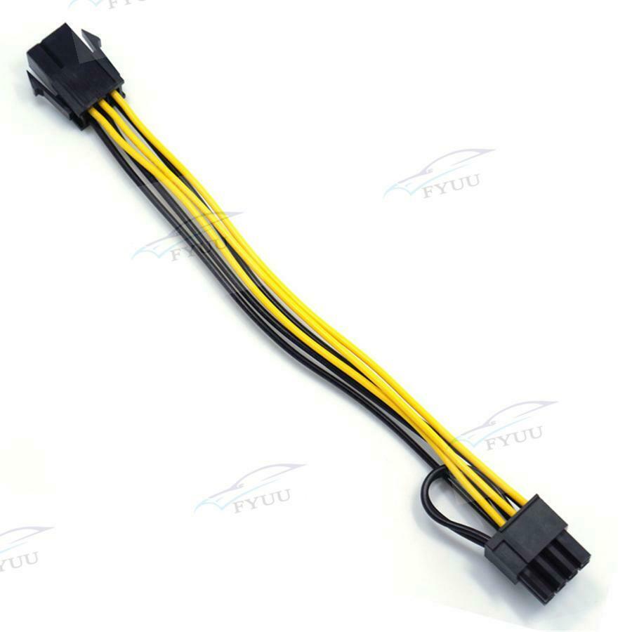 10 PCS 6-pin to 8-pin PCI Express Power Cable for Video Card PCIE PCI-E