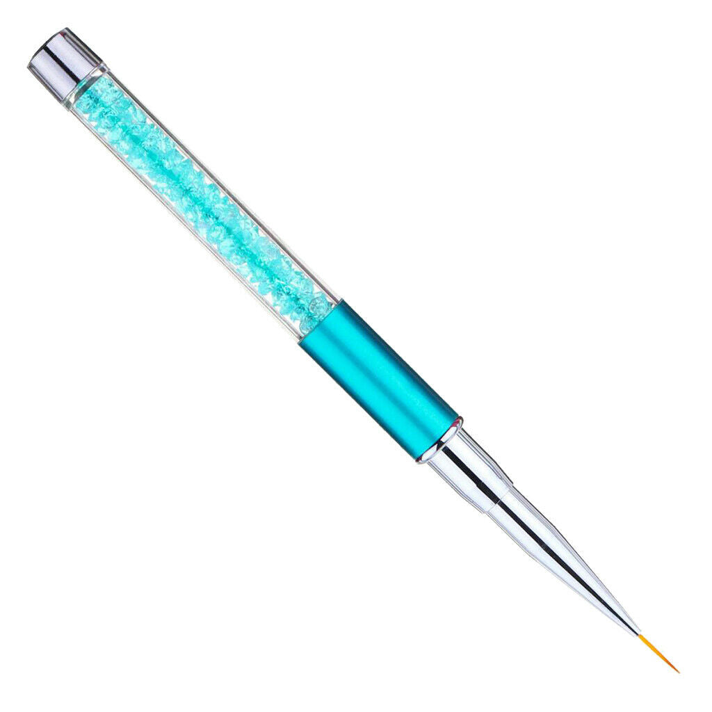 Crystal Nail Art Design DIY Drawing Painting Striping UV Gel Pen Brush 9mm