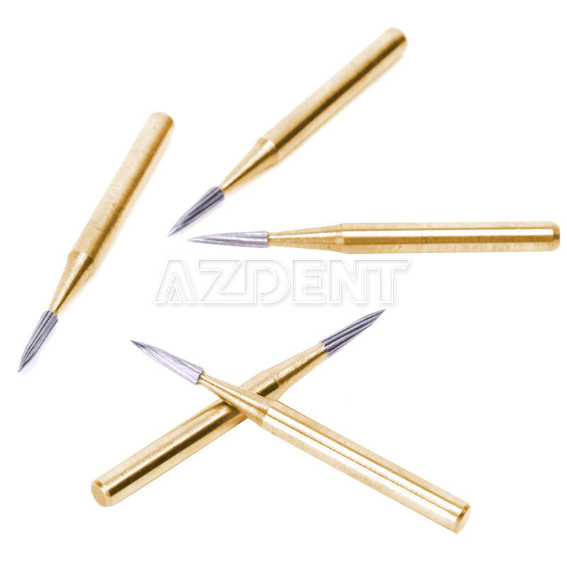 10 Kit Dental Tungsten Steel Carbide Burs FG 7901 for High Speed Handpiece