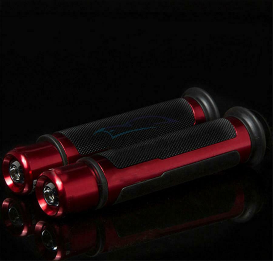 1 Set CNC Aluminum &ABS Plastic Motorcycle 7/8'' Handlebar Grips&Handlebar Ends