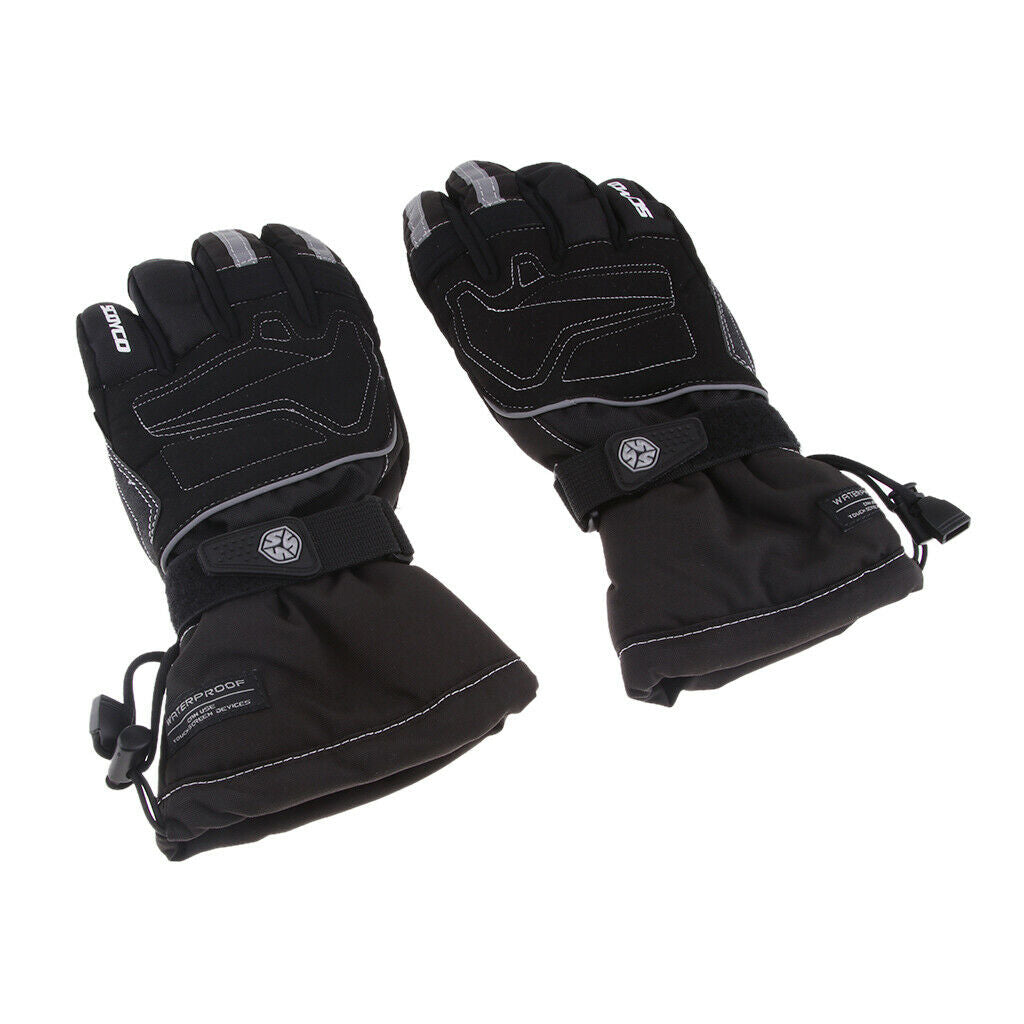 Motorbike Protective Touch Screen Gloves Winter Warm Waterproof Windproof XL