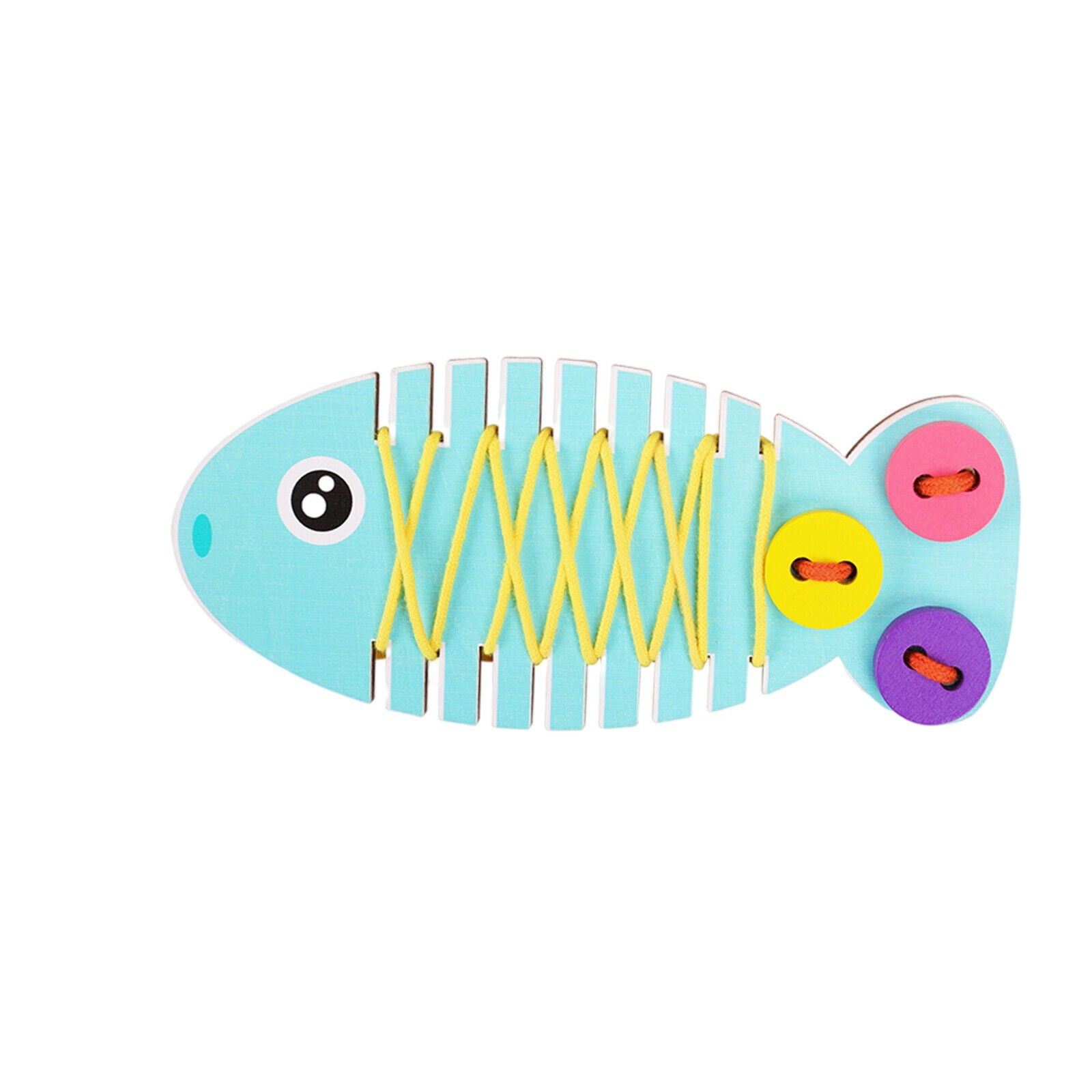 Threading Line Fish Educational Toys Threading Toys Teaching Aids Children