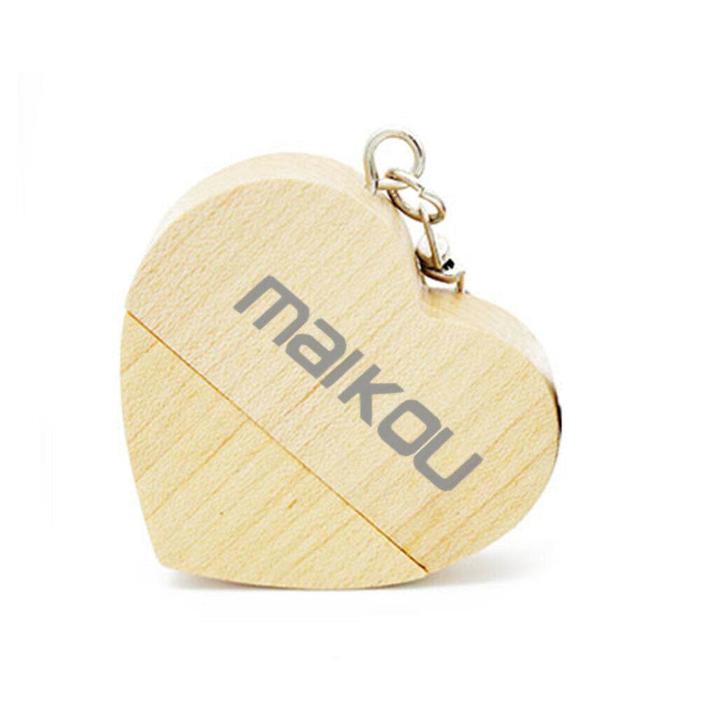 64GB Heart-Shaped USB Flash Drive USB 3.0 Pen Drive