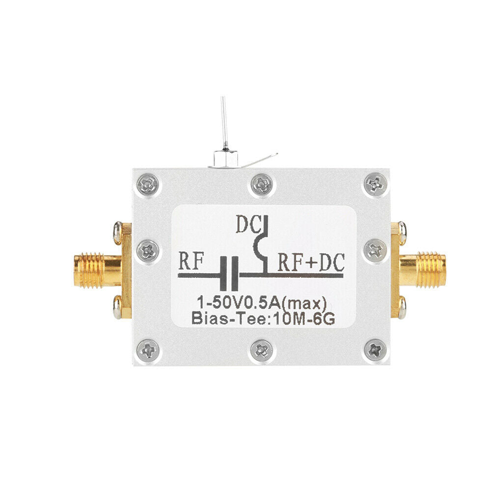 10MHz-6GHz Bias Tee Broadband Radio Frequency Microwave-Coaxial Bias T-piece LIN