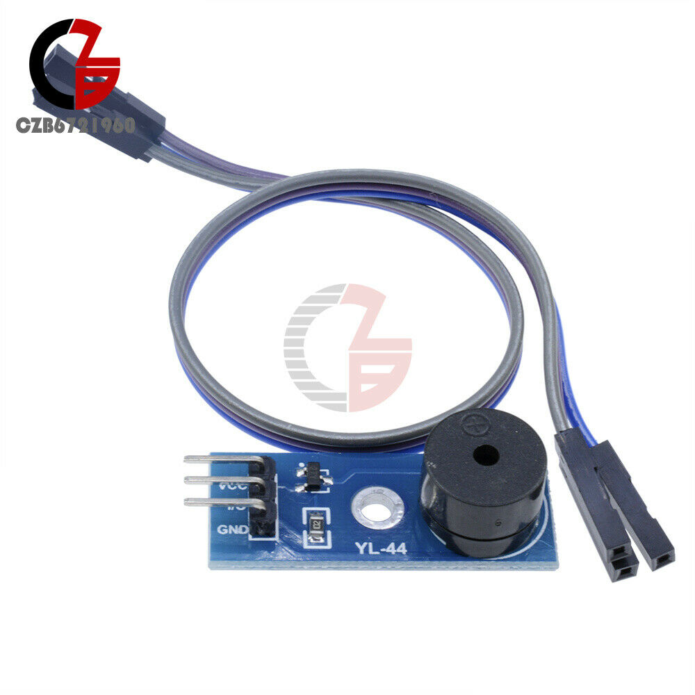 10PCS 3.3-5V Passive Buzzer Alarm Sensor Beep Module for arduino smart Car+Cable