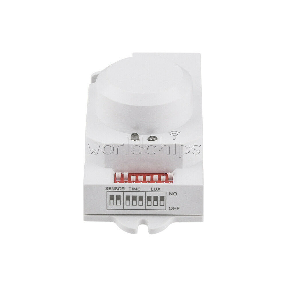 Microwave Sensor Switch 5.8ghz HF AC 85~250V LED 360Â° Radar Motion Body Sensing