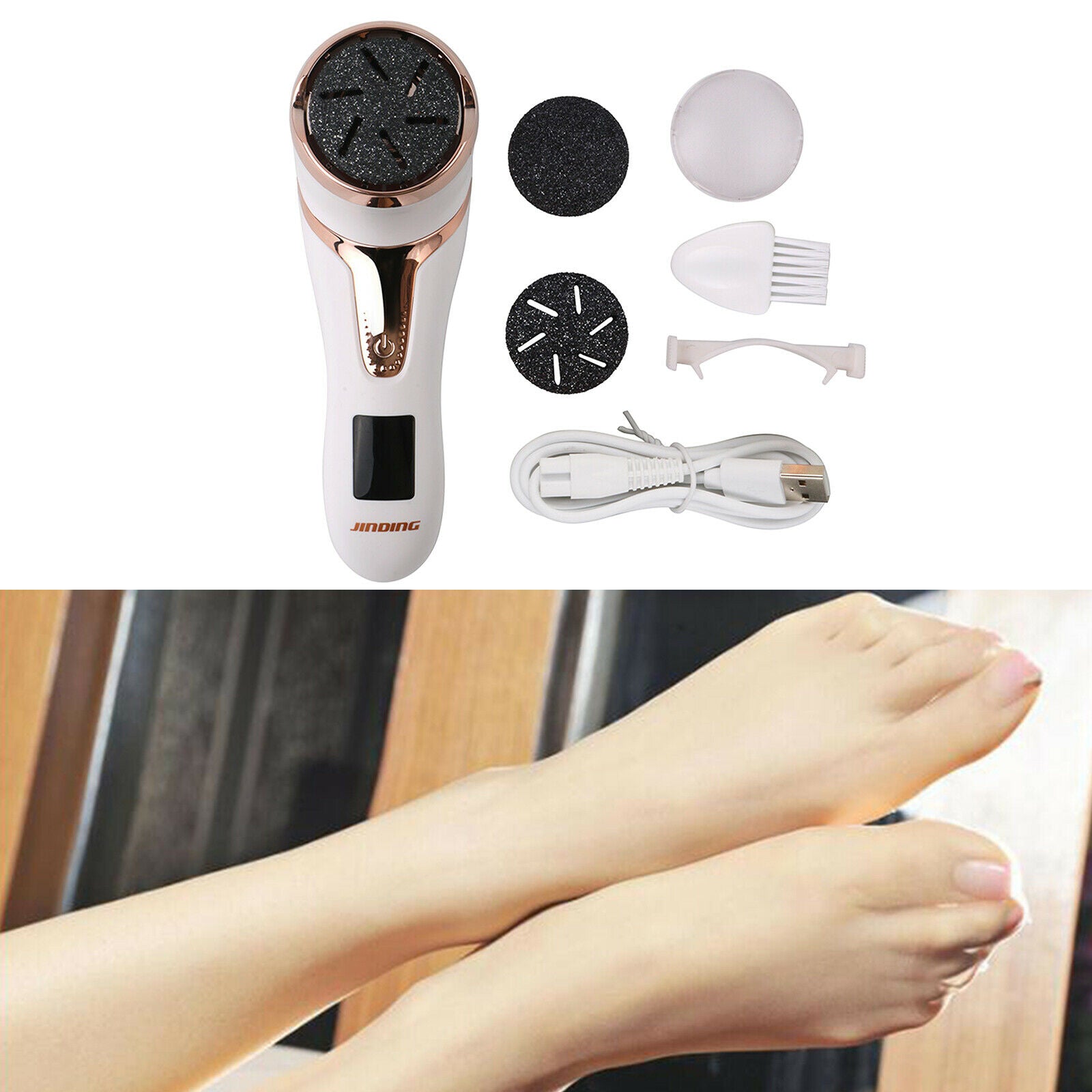 Portable Electric Callus Remover Pedicure Tool Foot File Dead Skin Remover