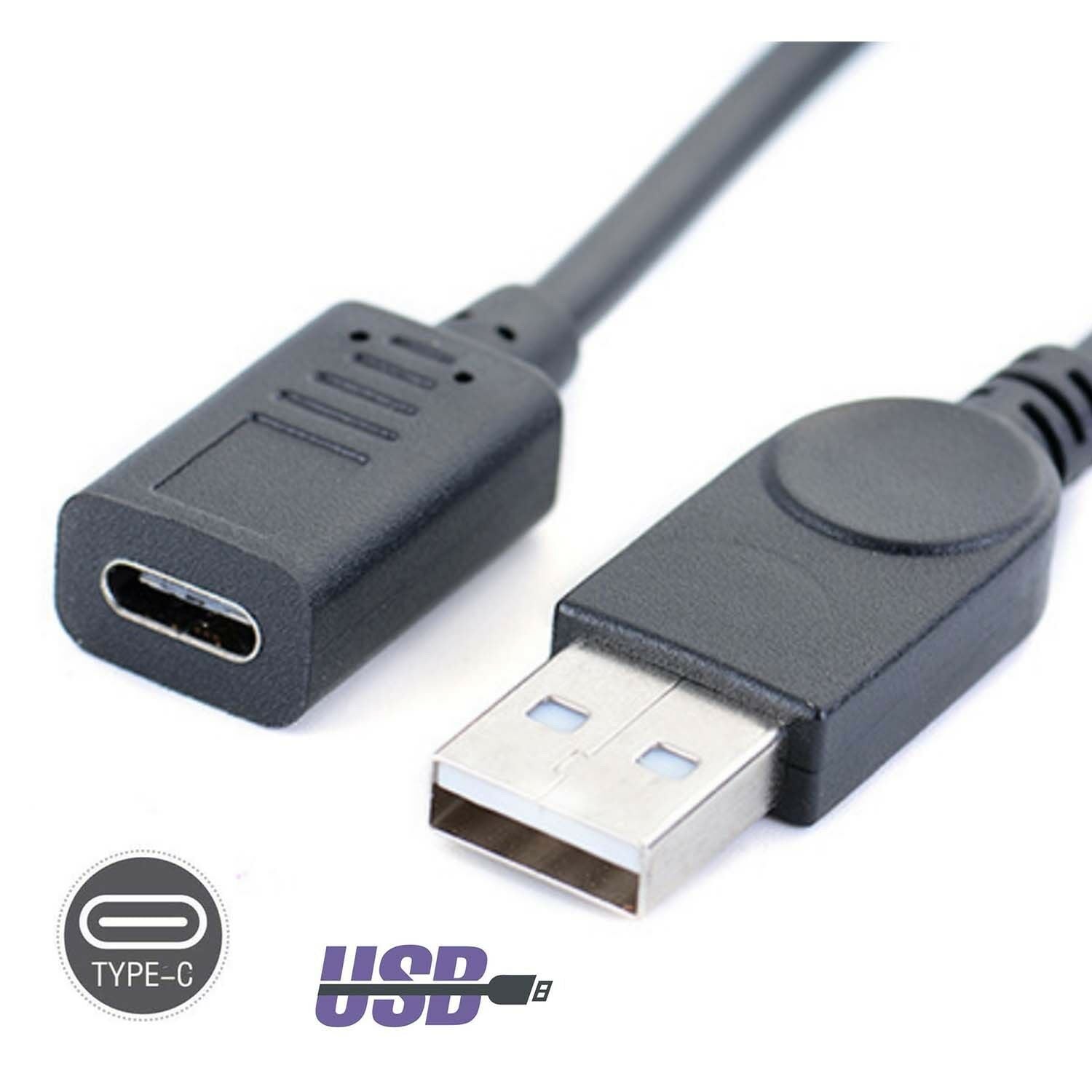 USB-C Female to USB 2.0 Male Port Adapter USB 3.1 Type C to Type-A Convertor gm