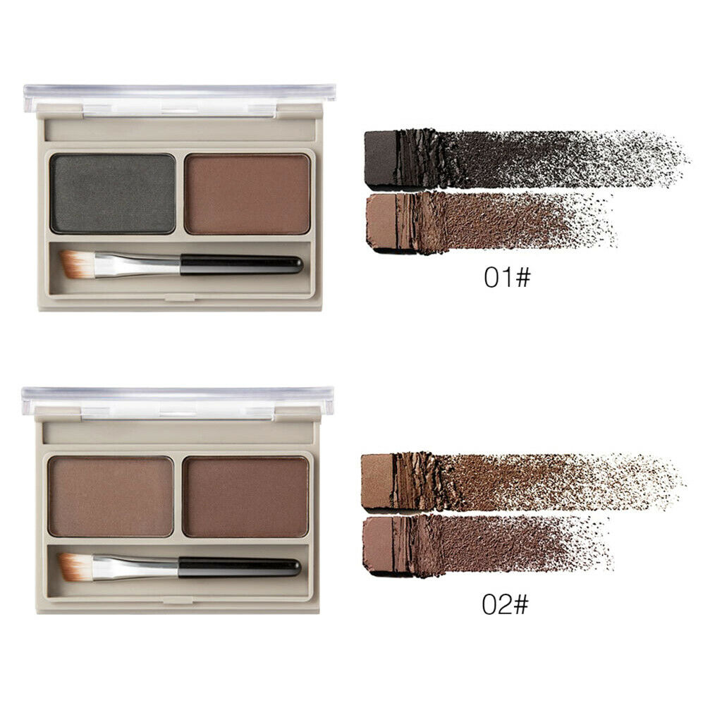 2  Color Powder Eyebrow Makeup Three-dimensional Natural Shadow Eye Brow 02