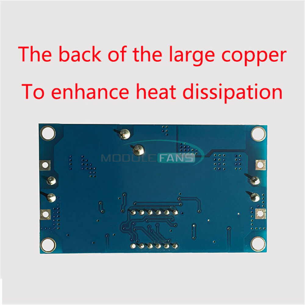 5A DC To DC Digital Control Power Supply Step-Down Charge Module LED  Voltmeter