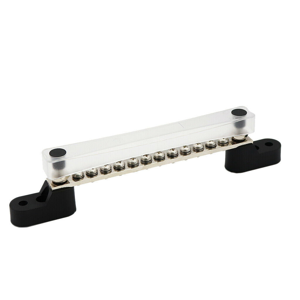1 Piece Bus Bar Electrical Terminal Plastic Voltage: 12V-48V Ear Studs Size: 2 X