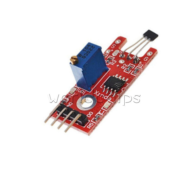 2PCS KY-024 New Hall Magnetic Standard Linear Module For Arduino AVR PIC