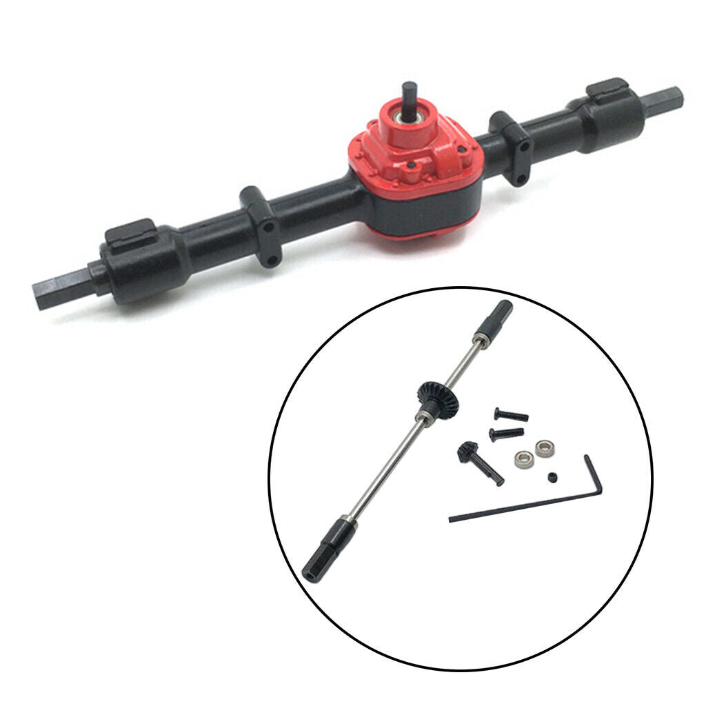 1:12 Scale Metal Rear Bridge Axle Kit for MN D96 MN99S DIY Accessory Parts