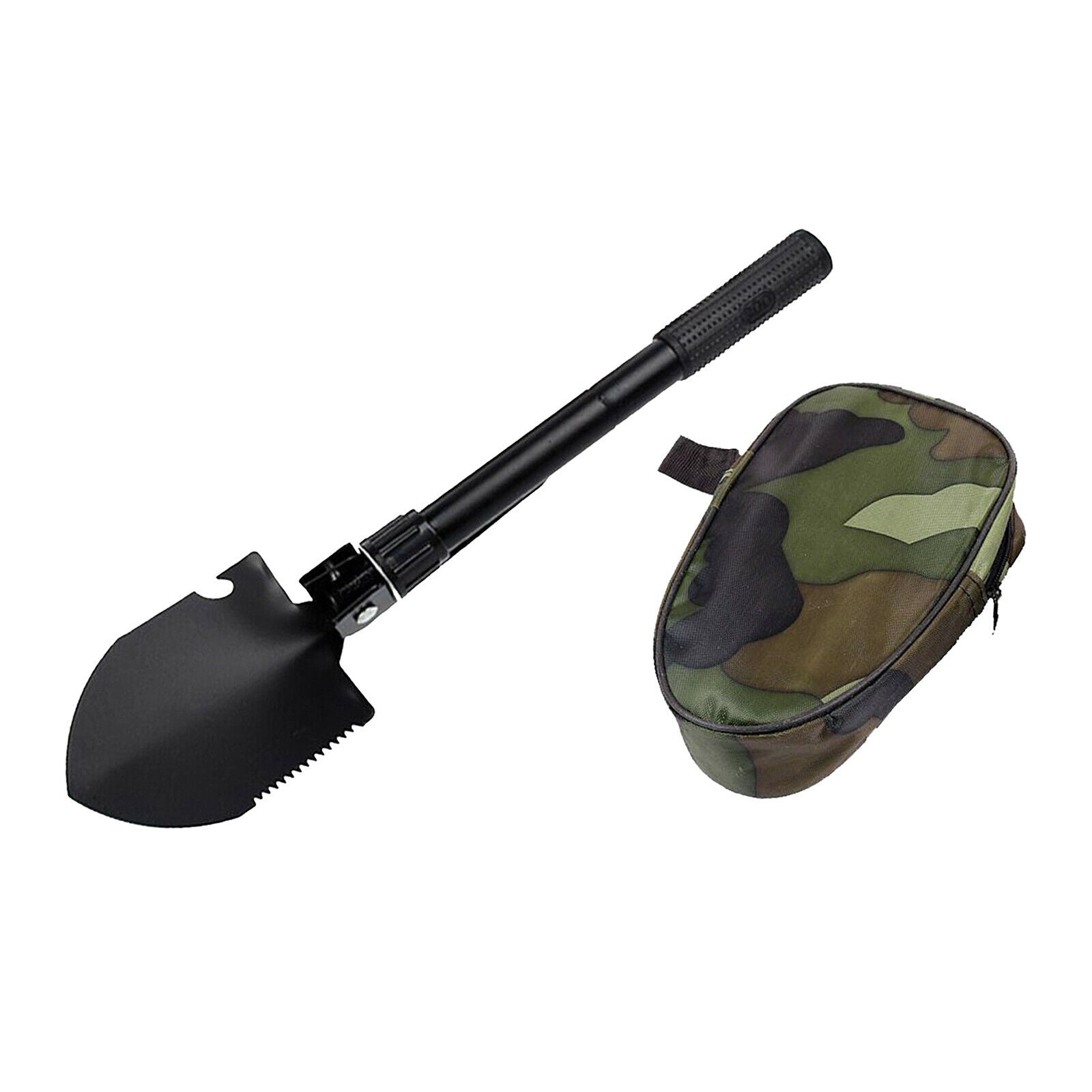 Metal Detector Digger Detecting Shovel Spade w/ Storage Bag Portable