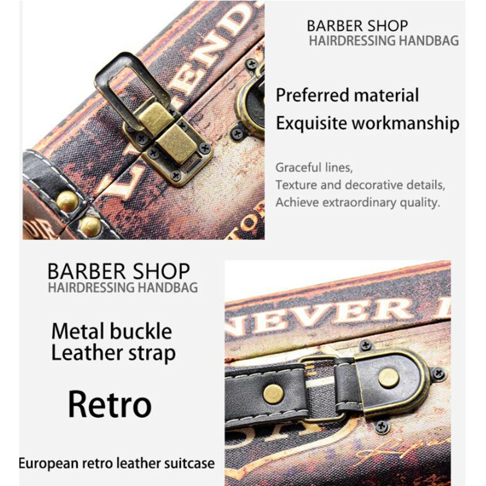 Barbershop Scissors Bag Multifunctional Hair Stylist Special for Clippers