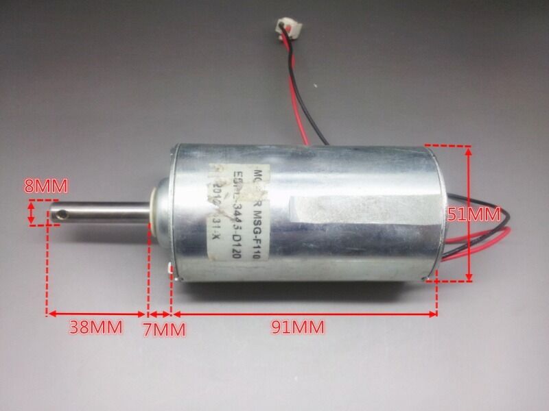1pcs DC120V 800~5000rpm DC motor Wind power generator Large torque High Power