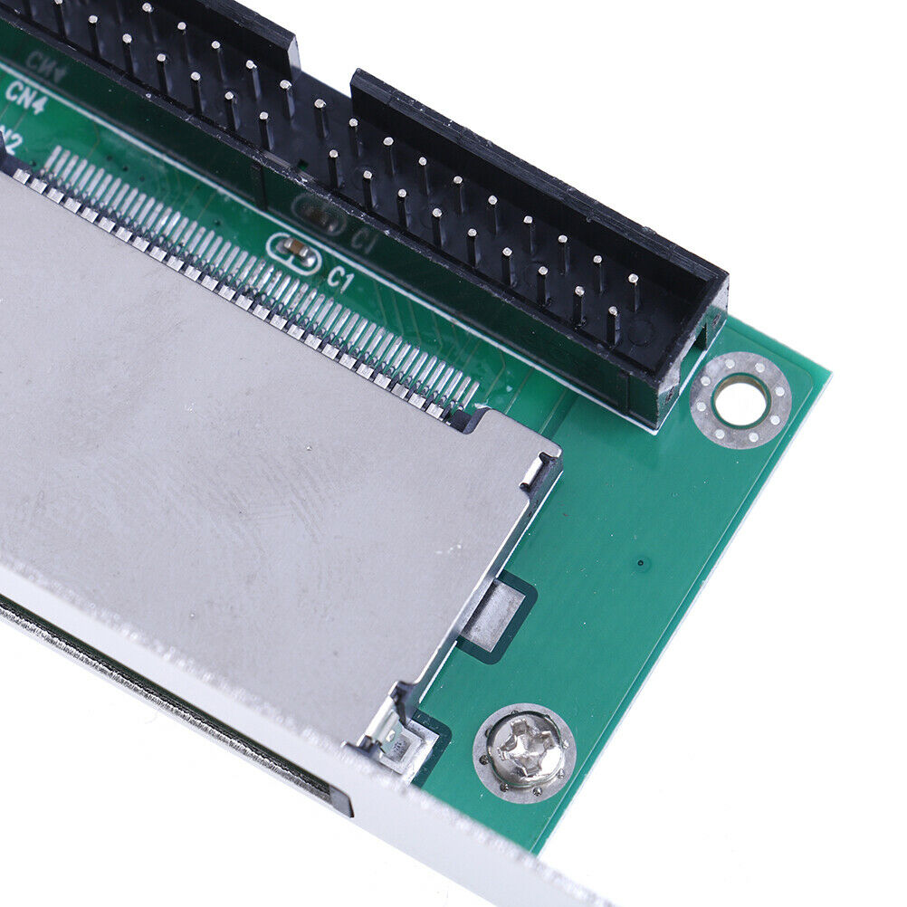 40Pin CF compact flash card to 3.5 IDE converter adapter PCI bracket back.l8