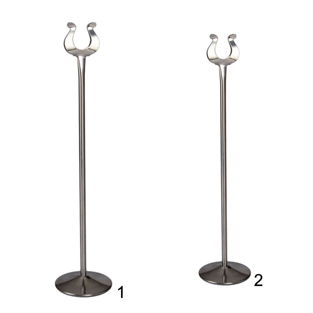 Wedding Table Number Card Holder Stand Place Card Holder Photo Memo Clip 2