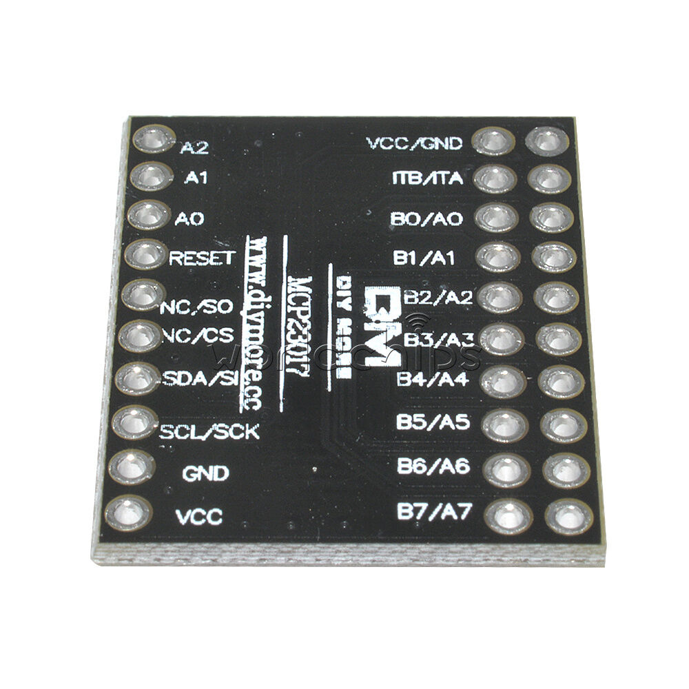 New MCP23017 I2C IIC Serial Interface Bidirectional 16-Bit I/O Expander Module