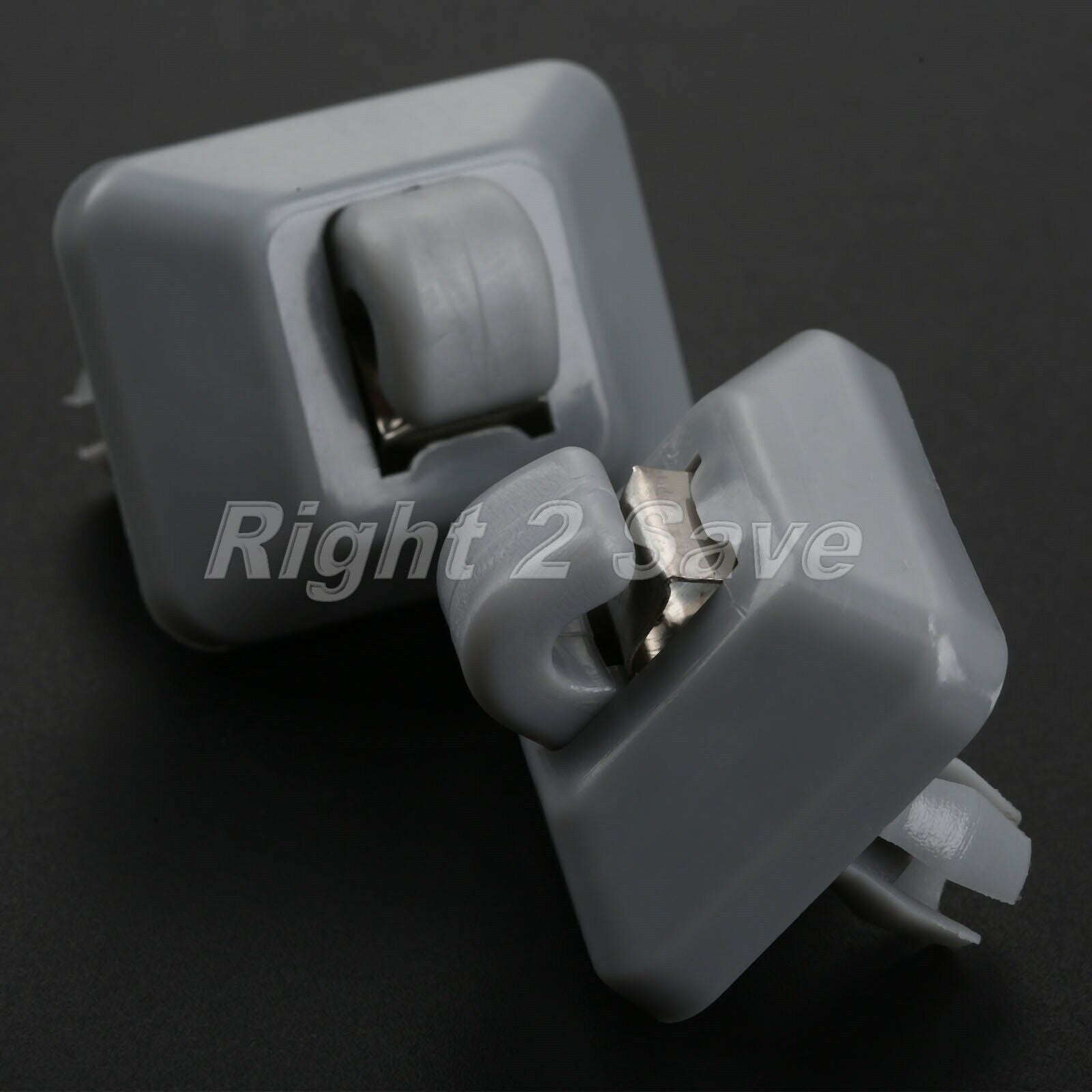 For  Passat Polo UP  Rapid Car Sun Visor Clip 6R0 857 561 Y20 2Pcs