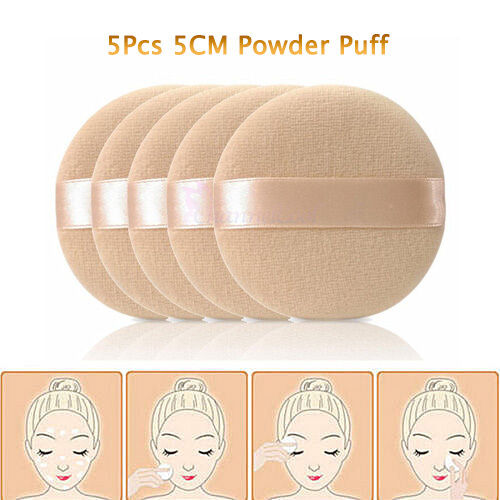 5 Pieces/Lot Makeup Foundation Sponge Blender Puff Powder Smooth Beauty