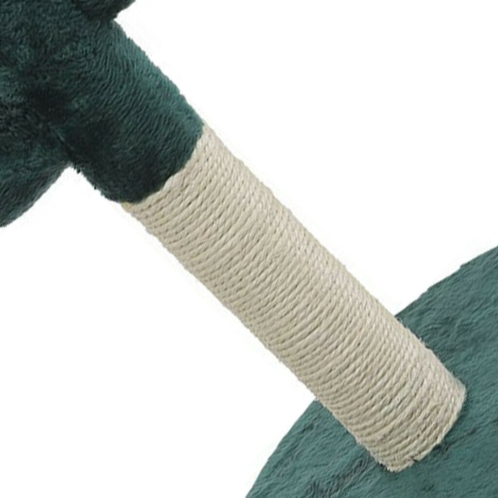 38cm Cactus Shape Cat Scratching Post Sisal Rope Wrapped Scratcher Poles