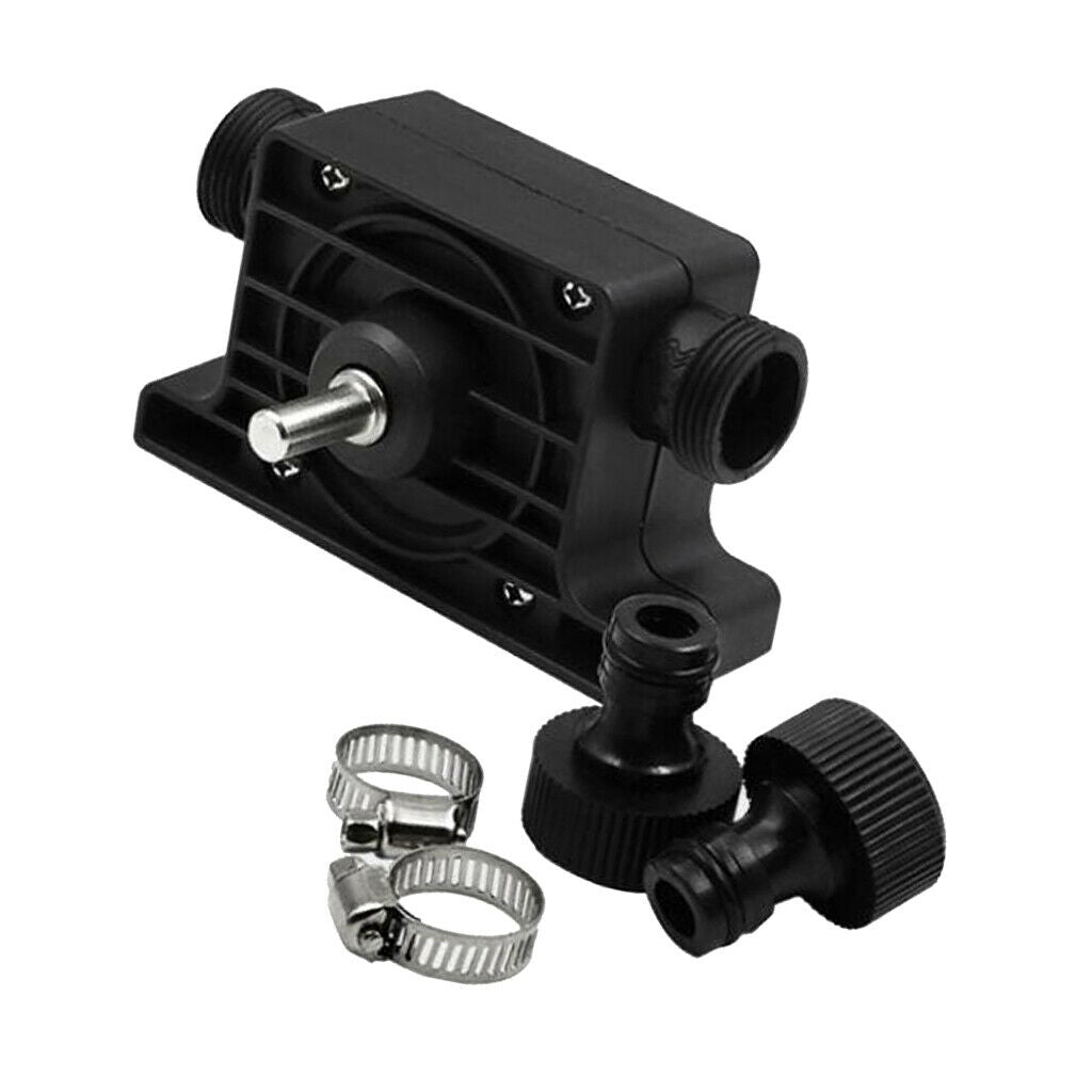 8mm Round Shank Plastic Water Drill Pump Micro Self-priming Pump Garden Supplies