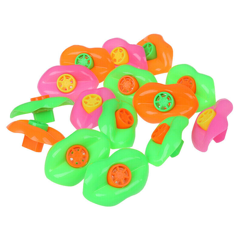 15PCS Plastic Lip Whistles Birthday Party Favors Party Noisemakers For ChilDD