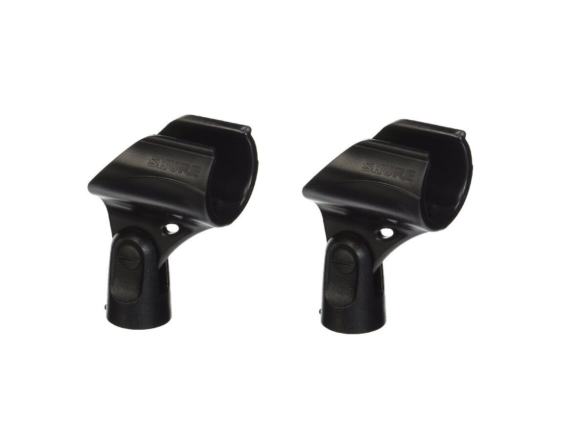 2 PCS WA371 Microphone Holder Clip Replacement for-Wireless Handheld