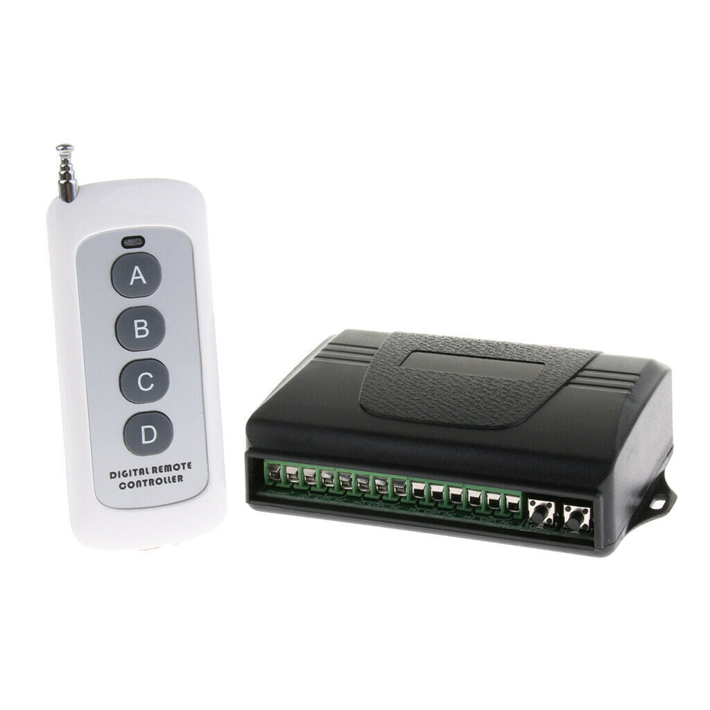 Wireless WiFi Smart Switch Remote Control ON OFF DC7-36V 433MHz w/Controller