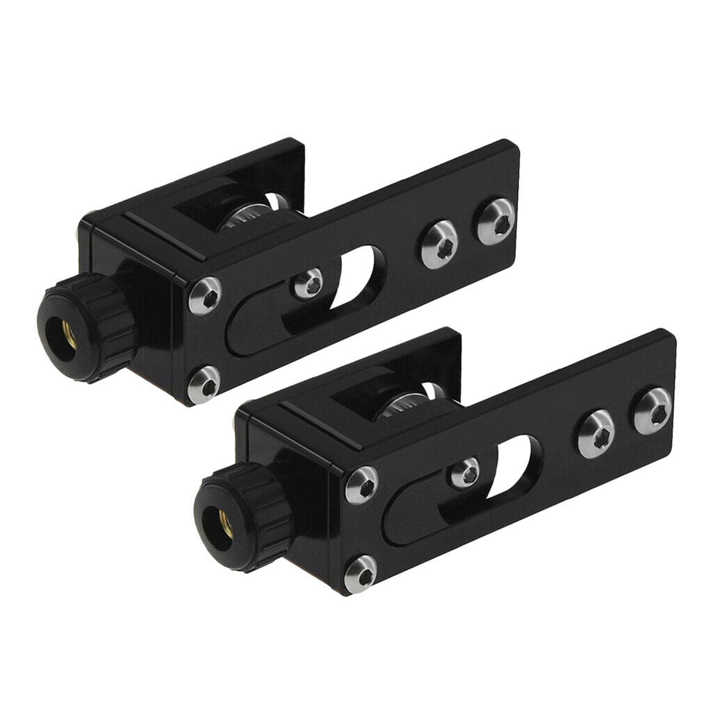 2x Black V-Slot 2020 Synchronous Belt Tensioner Profile Kit For CR10 CR10S