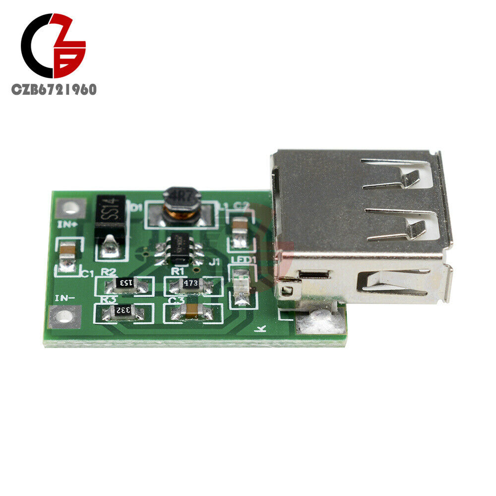 10PCS DC-DC 0.9V-5V to 5V 600MA Booster Step-Up USB Mobile Power Supply Module