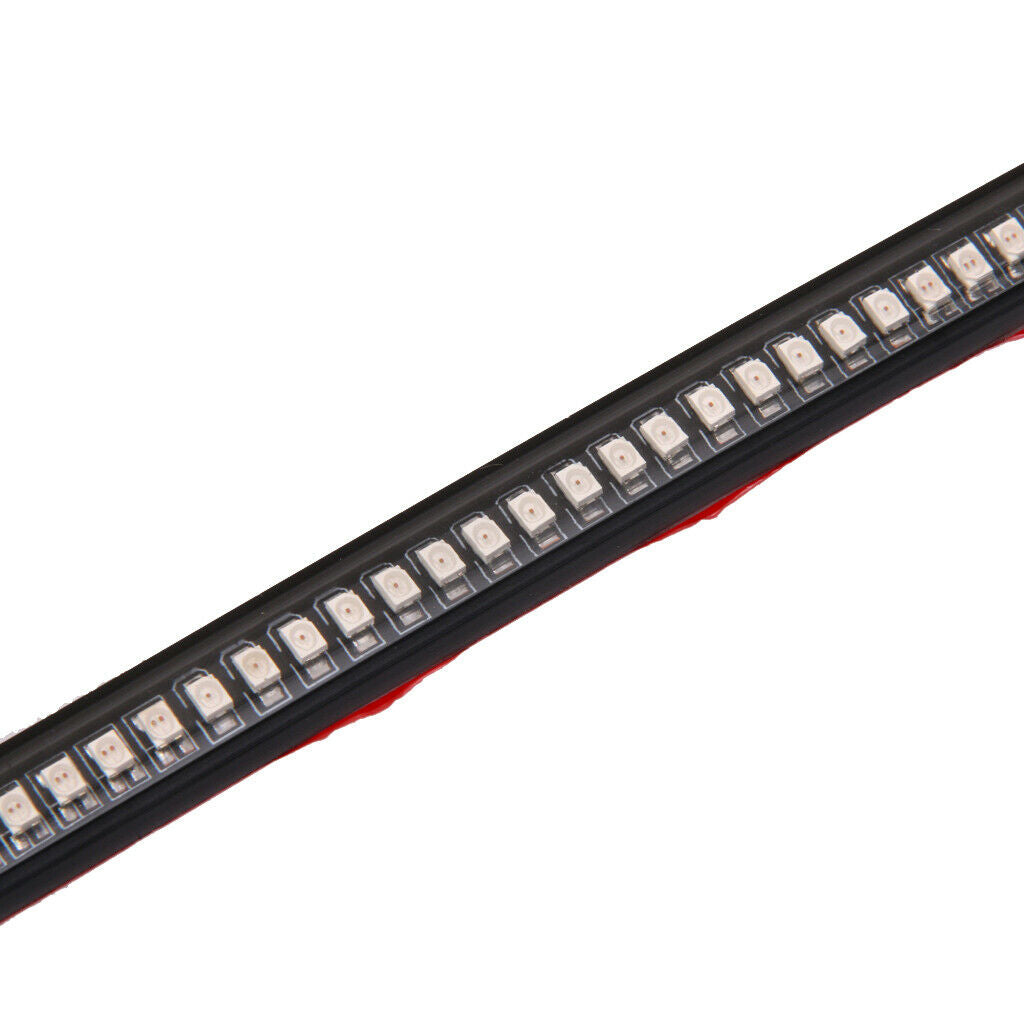 Car 33-SMD LED Bar Brake Tail Strip Left/Right Turn Signal Flexible Light
