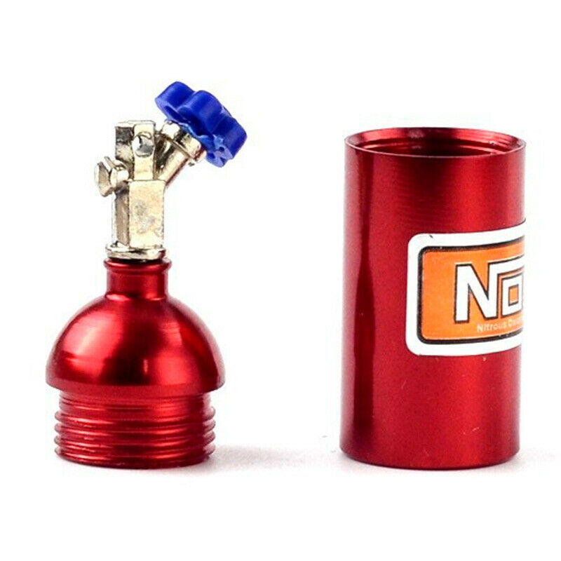Metal Simulated NOS Nitrogen Bottle for 1/10 RC Cler Car 4 Defender Bronco RC4J5