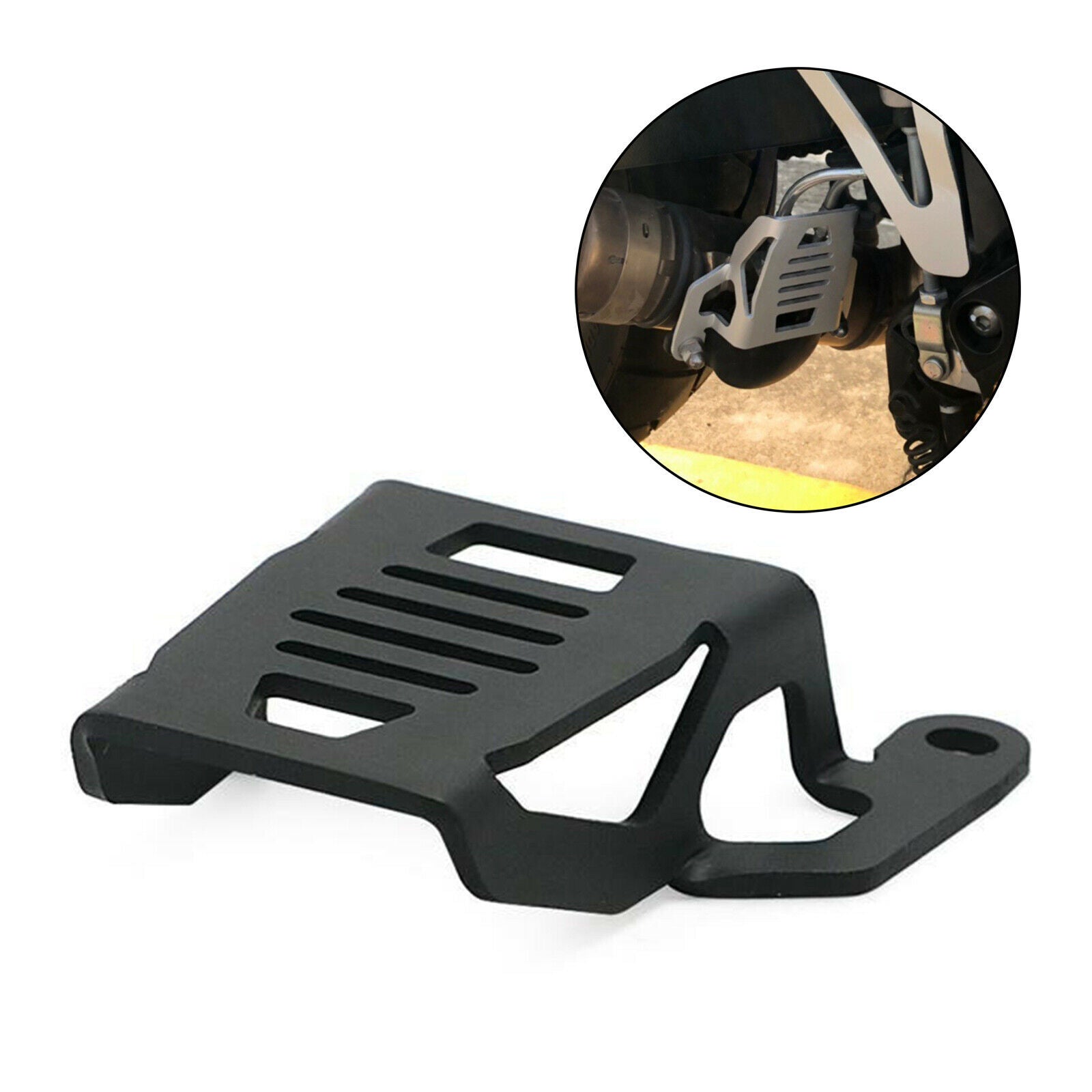 Exhaust Valve Cover Guard for Suzuki Practical Durable Replace Black