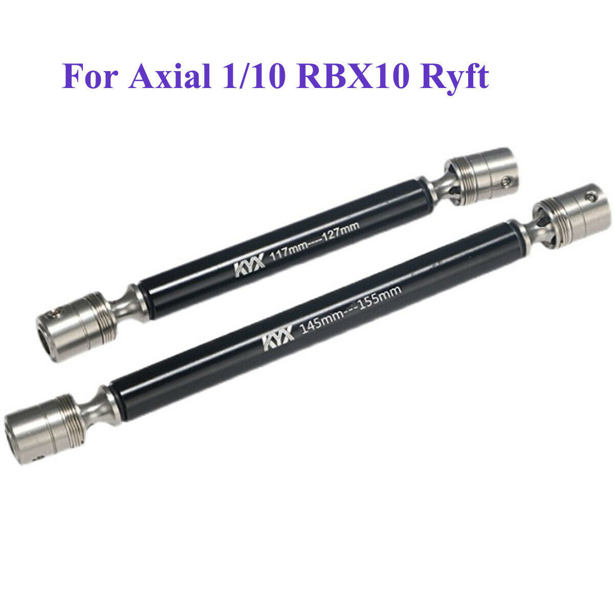 For Axial RBX10 Ryft RC Car Upgrade 1:10 KYX DIY New Front+Rear Drive Shafts Car