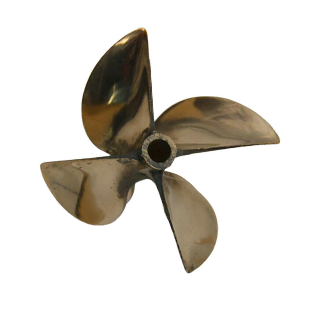 Copper RC Boat 4- Left Propeller 26cc For 6.35mm 1/4" Prop Shaft Boat