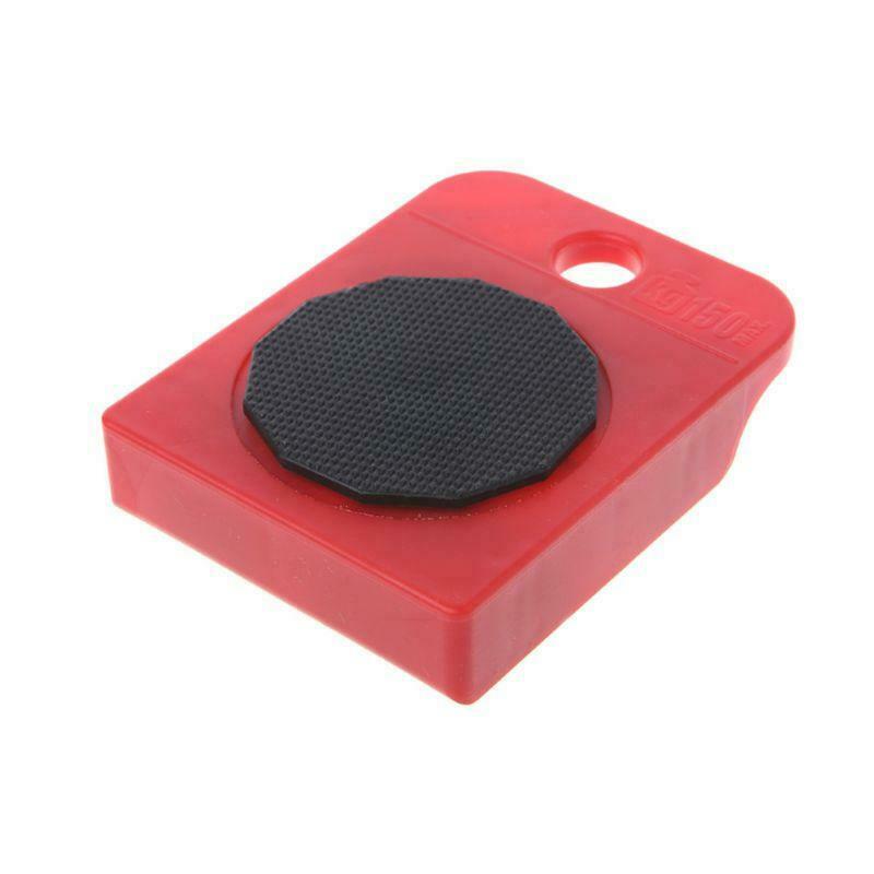 5pcs Furniture Lifter Slider Kit Heavy Stuff Mover Tool Wheeled Roller Wheel Bar