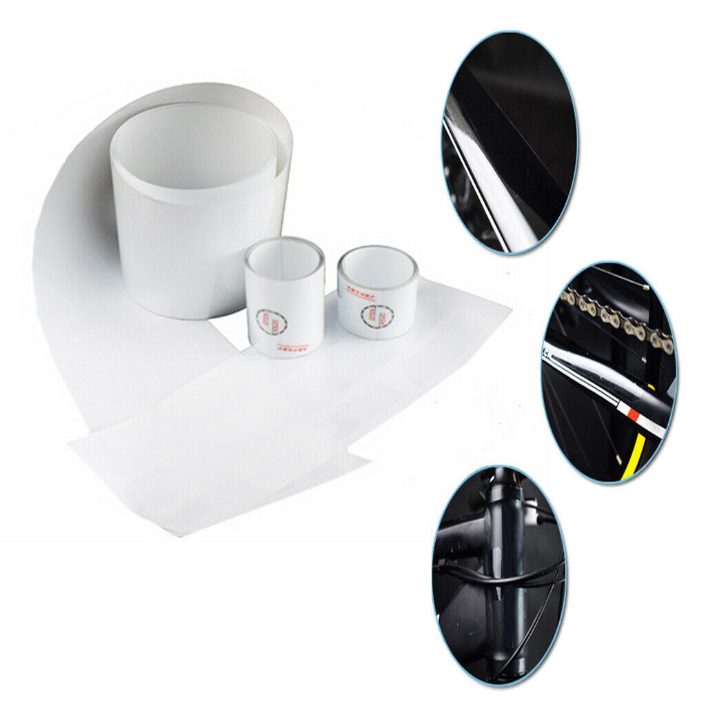 4x Bike Frame Protection MTB Road Bicycle Protect Tape Decals Stickers Guard