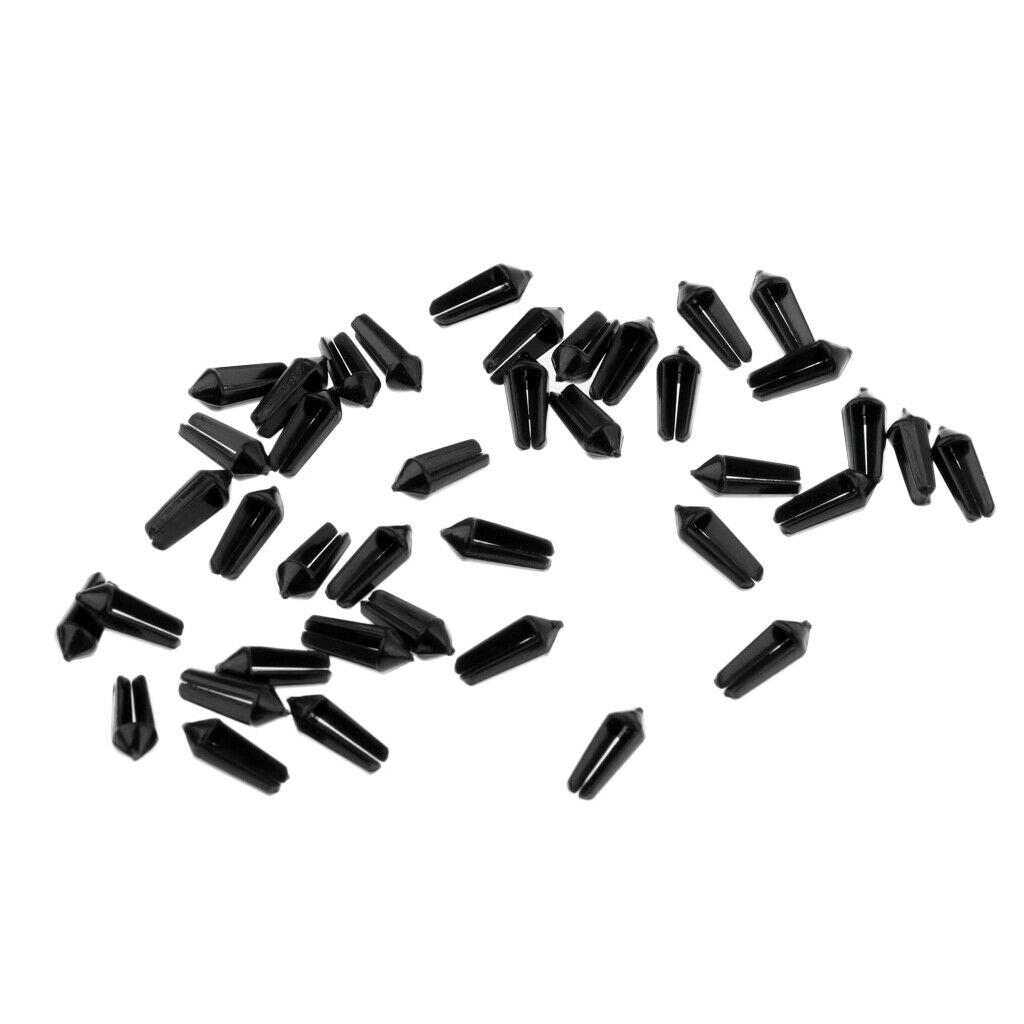 40x Nylon Dart Flights Protectors Tail Wing Protective Replacement Savers