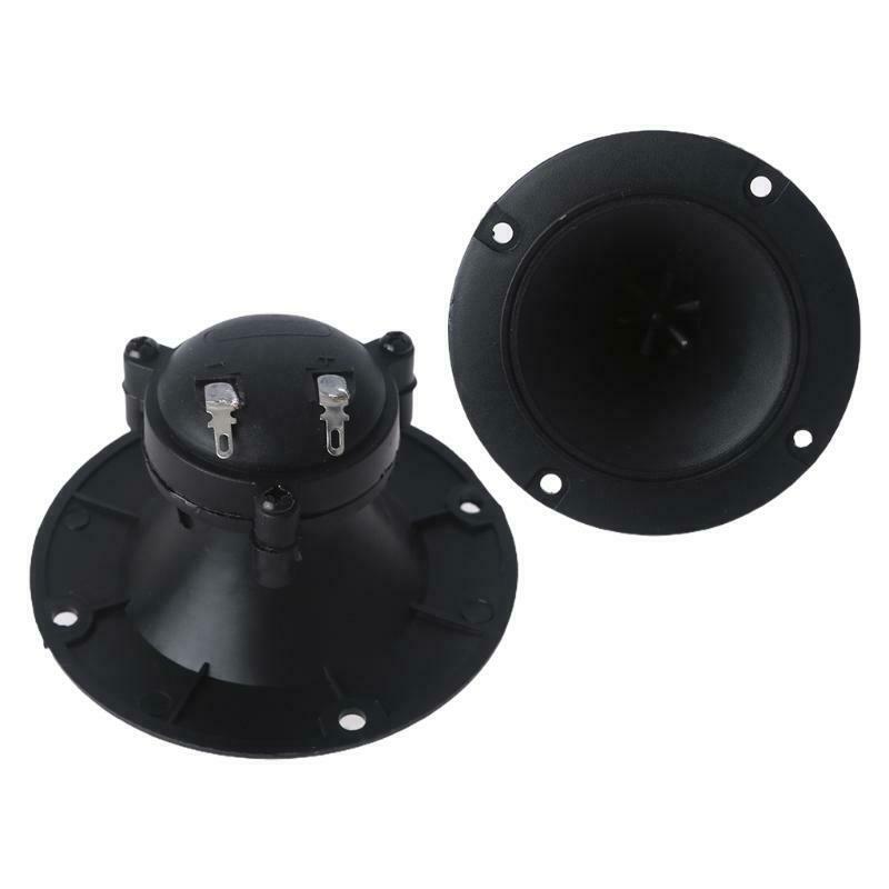 1 Pair 96mm Audio Speakers Tweeter Piezo Treble Piezoelectric Speaker Portable