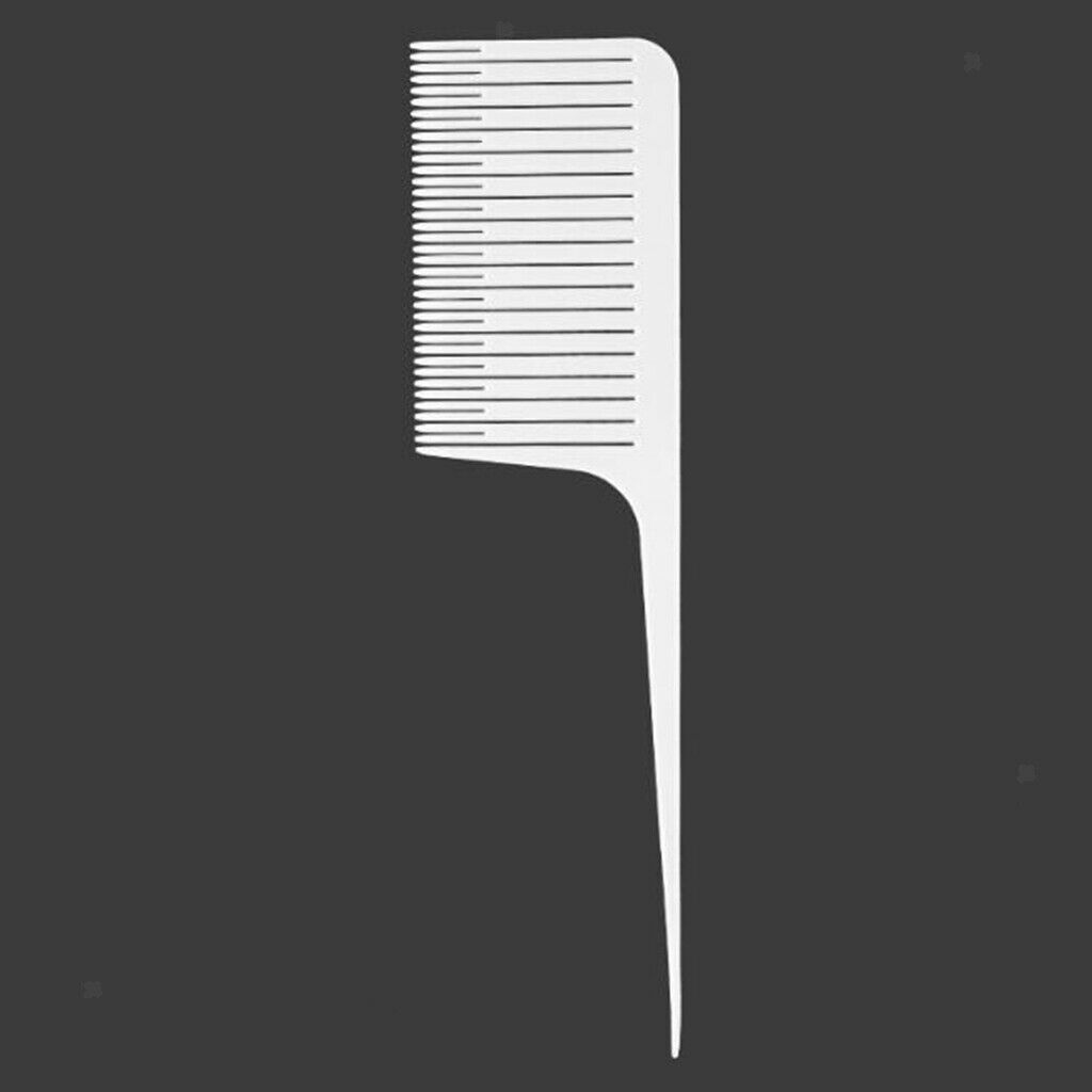 3x Plastic Highlight Foiling Hair Combs Weaving Hair Salon Styling Combs