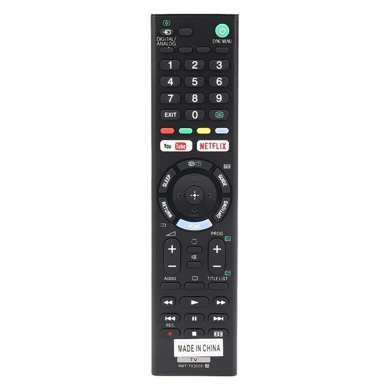 Remote Control for SONY TV RMT-TX300E KDL-40WE663 KDL-40WE665 KDL-43WE754 KDL-S3