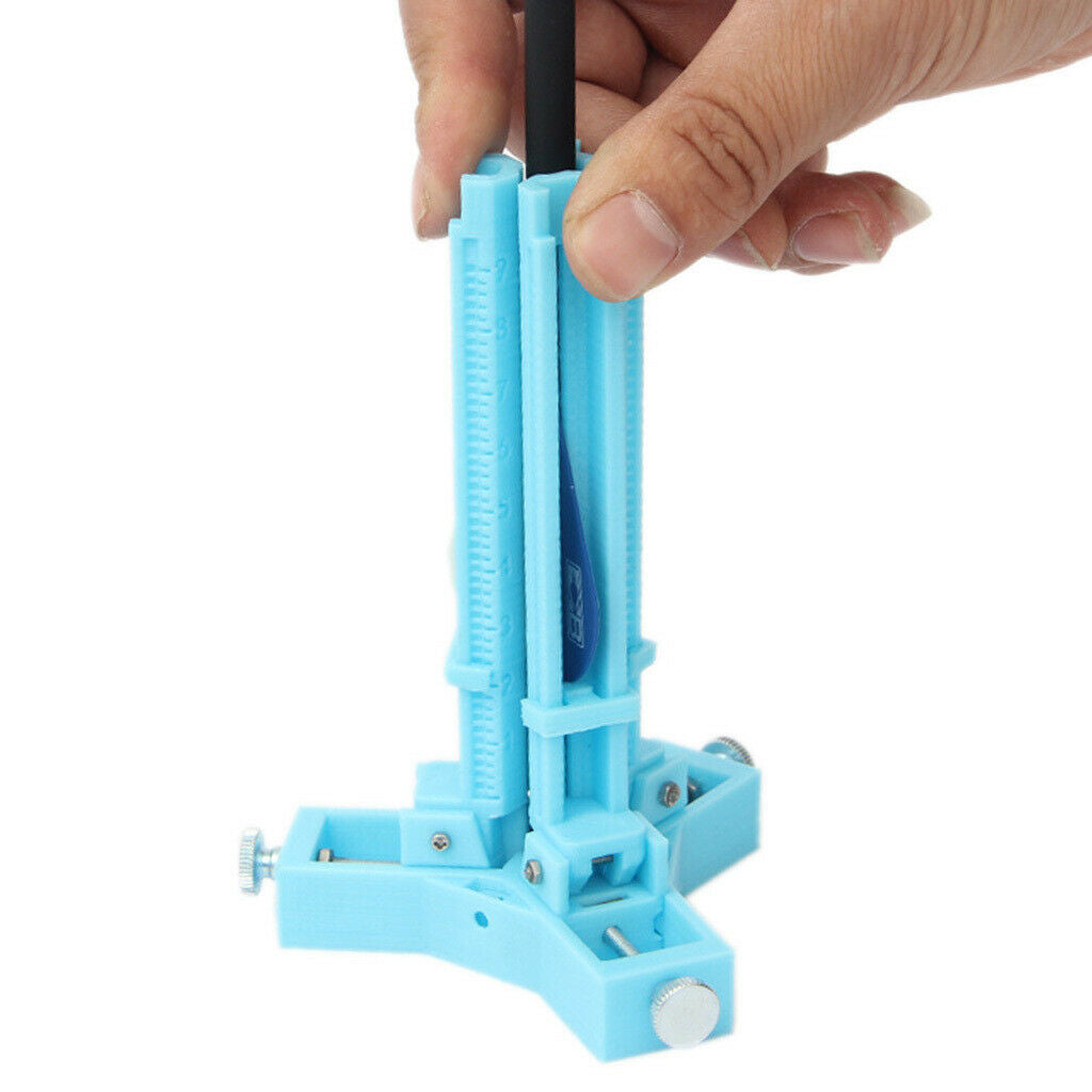 Adjustable Archery Fletching Jig Vanes Stick Rubber Fletches,
