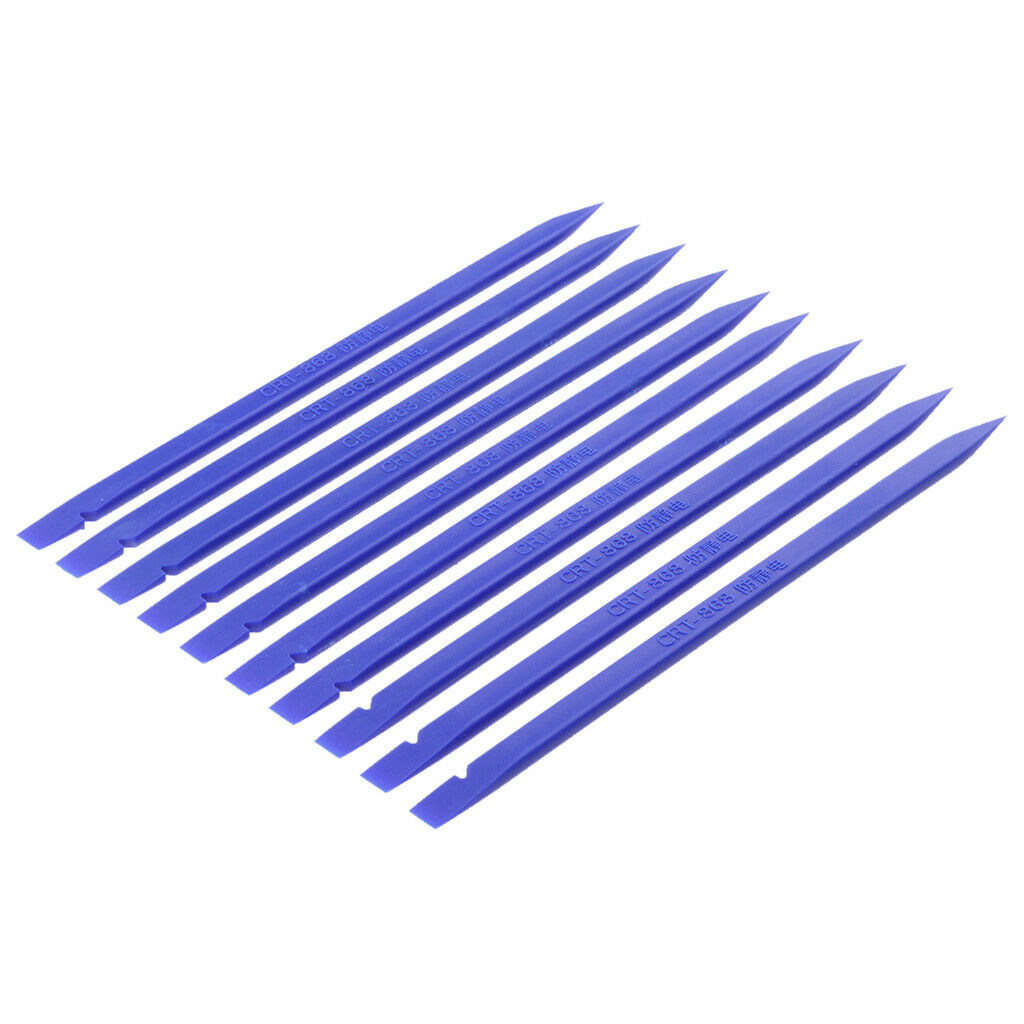 40X Phone Repair Opening Tool Anti Static Plastic Spudger Pry Bar Blue+Black