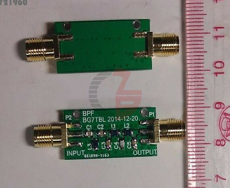 1PCS 10M 10MHz BPF Bandpass Filter BPF Band-pass Filter Low Insertion Loss